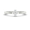 Load image into Gallery viewer, four-diamond-thin-band-promise-ring-in-white-gold-FD11168R-NL-WG