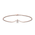 Thumbnail 7 - four-round-diamond-station-bracelet-design-in-rose-gold-FDBRC9628-NL-RG