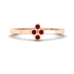 Load image into Gallery viewer, four-ruby-thin-band-promise-ring-in-rose-gold-FD11168RGRUDRANGLE3-NL-RG.jpg
