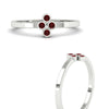 Load image into Gallery viewer, four-ruby-thin-band-promise-ring-in-white-gold-FD11168RGRUDR-NL-WG