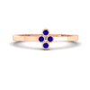 Load image into Gallery viewer, four-sapphire-thin-band-promise-ring-in-rose-gold-FD11168RGSABL-NL-RG