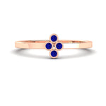 Load image into Gallery viewer, four-sapphire-thin-band-promise-ring-in-rose-gold-FD11168RGSABLANGLE3-NL-RG.jpg
