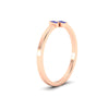 Load image into Gallery viewer, four-sapphire-thin-band-promise-ring-in-rose-gold-FD11168RGSABL-NL-RG