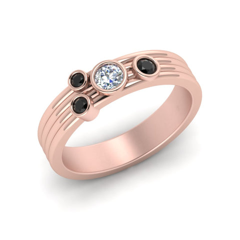 four-stone-asymmetrical-band-with-black-diamond-in-rose-gold-FD9098BGBLACK-NL-RG
