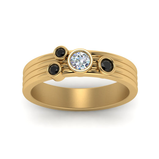 four-stone-asymmetrical-band-with-black-diamond-in-yellow-gold-FD9098BGBLACK-NL-YG