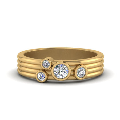 four-stone-diamond-asymmetrical-band-in-rose-gold-FD9098B-NL-RG