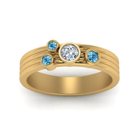 four-stone-diamond-asymmetrical-band-with-blue-topaz-in-yellow-gold-FD9098BGICBLTO-NL-YG