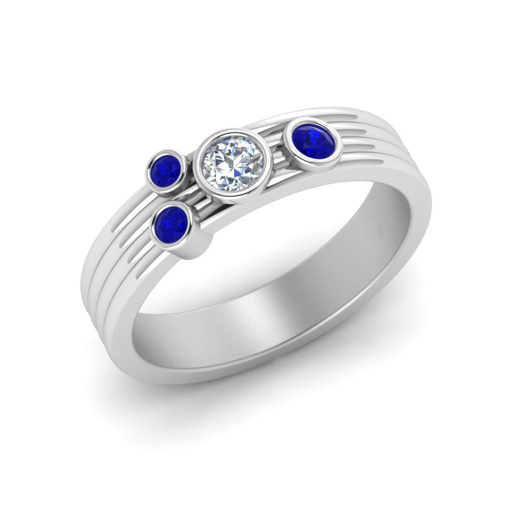 four-stone-diamond-asymmetrical-band-with-sapphire-in-white-gold-FD9098BGSABL-NL-WG