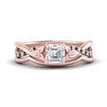 Thumbnail 76 - french-pave-asscher-contour-black-diamond-wedding-band-in-rose-gold-FD9986B1ASGBLACK-NL-RG
