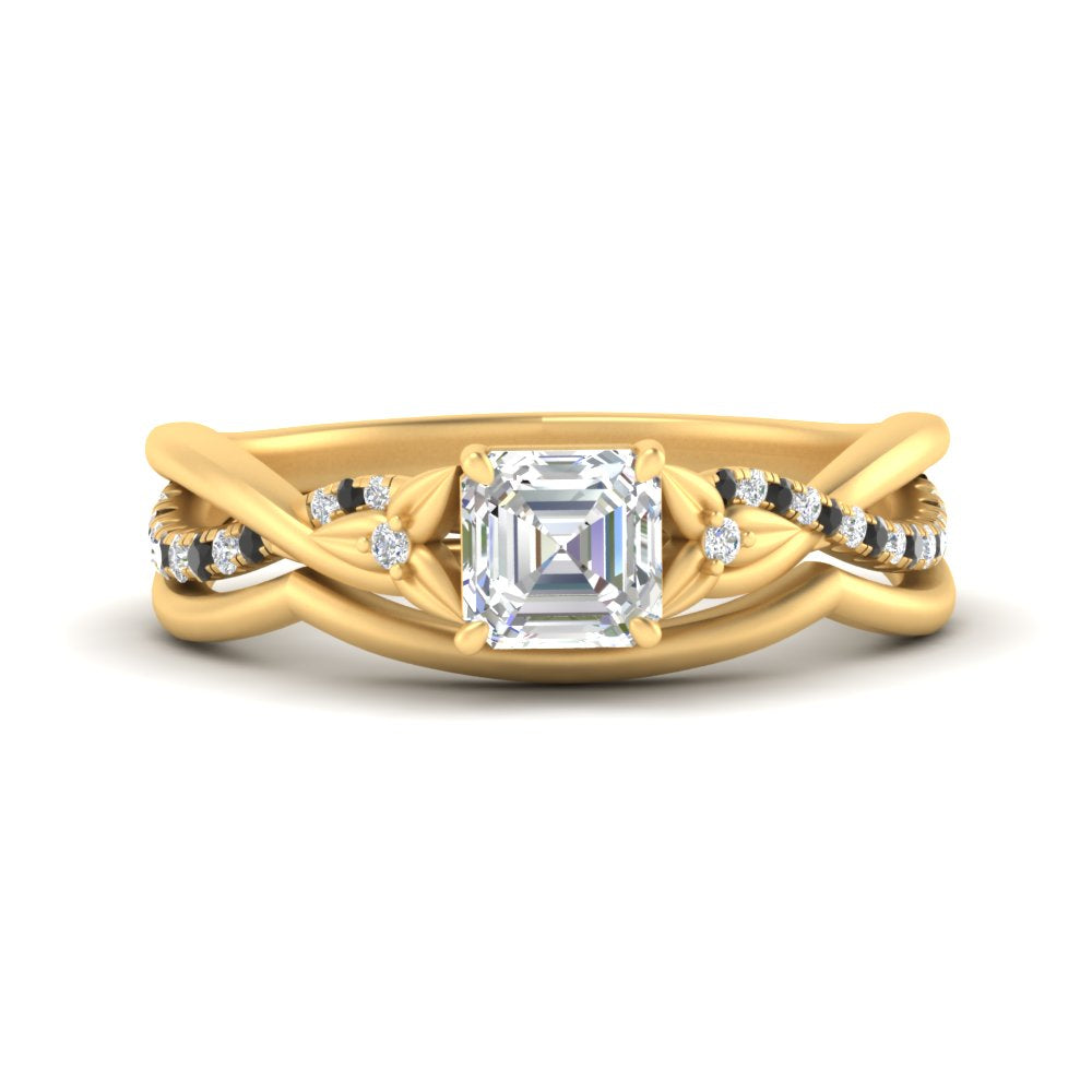 french-pave-asscher-contour-black-diamond-wedding-band-in-yellow-gold-FD9986B1ASGBLACK-NL-YG