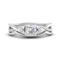 Thumbnail 1 - french-pave-asscher-contour-diamond-wedding-band-in-white-gold-FD9986B1AS-NL-WG