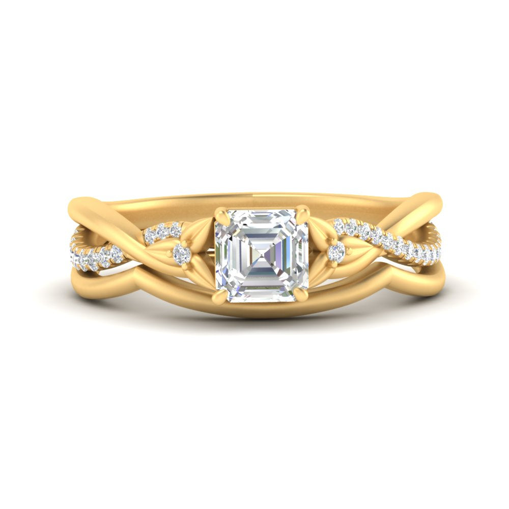 french-pave-asscher-contour-diamond-wedding-band-in-yellow-gold-FD9986B1AS-NL-YG