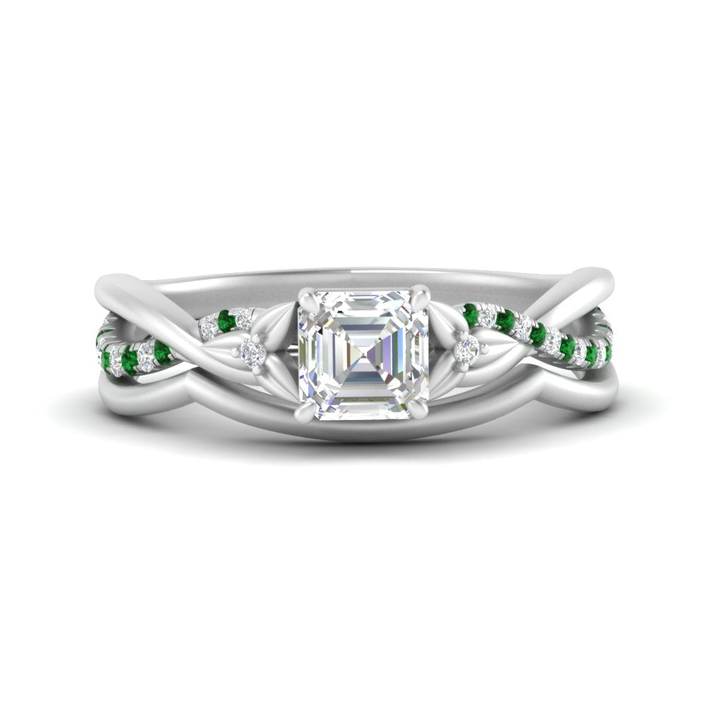 french-pave-asscher-contour-emerald-wedding-band-in-white-gold-FD9986B1ASGEMGR-NL-WG