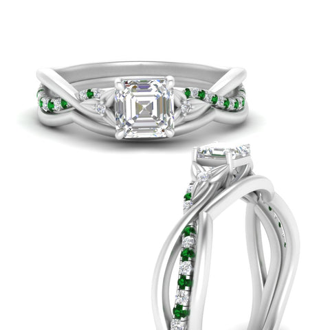 french-pave-asscher-contour-emerald-wedding-band-in-white-gold-FD9986B1ASGEMGR-NL-WG
