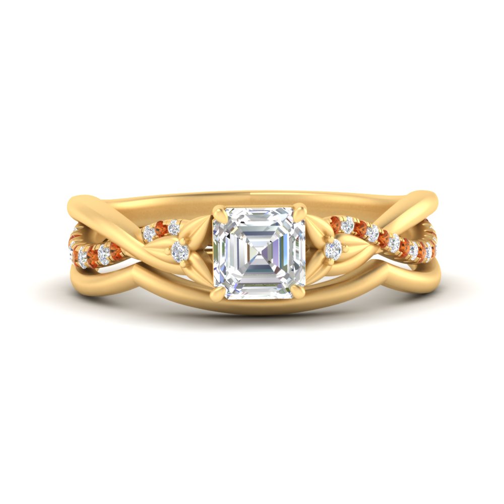 french-pave-asscher-contour-orange-sapphire-wedding-band-in-yellow-gold-FD9986B1ASGSAOR-NL-YG
