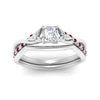 Load image into Gallery viewer, french-pave-asscher-contour-ruby-wedding-band-in-white-gold-FD9986B1ASGRUDR-NL-WG