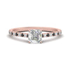 Load image into Gallery viewer, french-pave-asscher-petite-black-diamond-engagement-ring-in-FD9918ASRGBLACKANGLE3-NL-RG