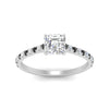 Load image into Gallery viewer, french-pave-asscher-petite-black-diamond-engagement-ring-in-FD9918ASRGBLACKANGLE3-NL-WG