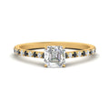 Thumbnail 27 - french-pave-asscher-petite-black-diamond-engagement-ring-in-FD9918ASRGBLACKANGLE3-NL-YG