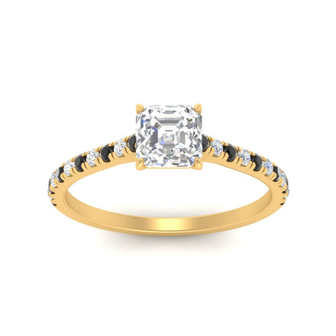 french-pave-asscher-petite-black-diamond-engagement-ring-in-FD9918ASRGBLACKANGLE3-NL-YG