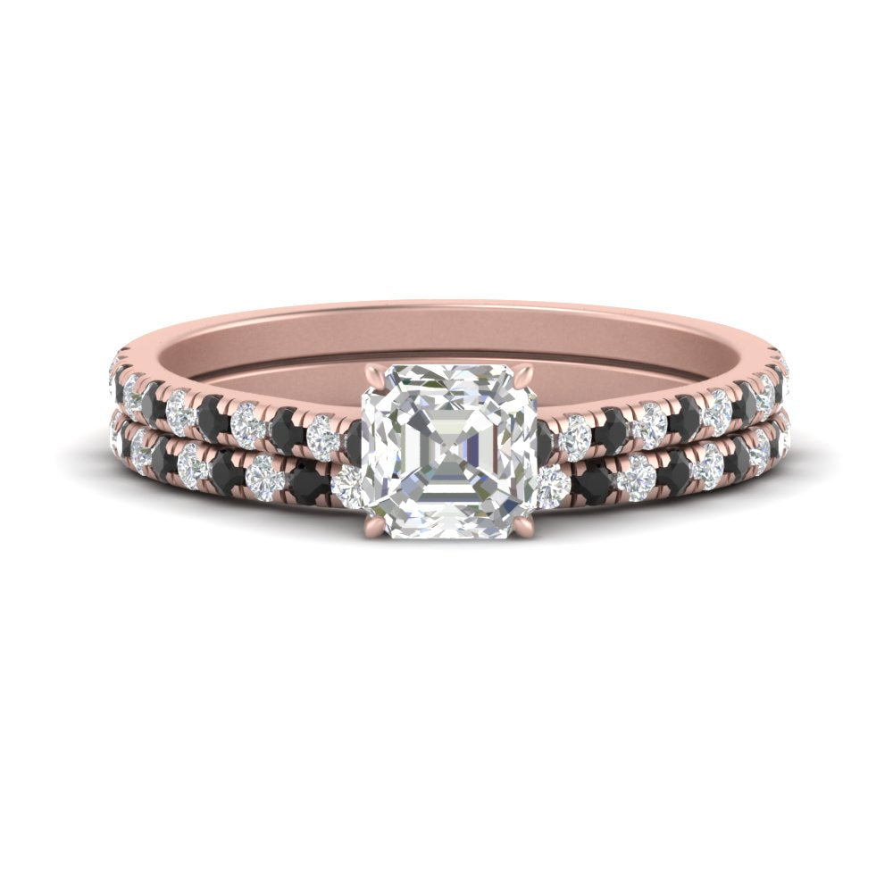 french-pave-asscher-petite-black-diamond-wedding-ring-set-in-FD9918ASGBLACKANGLE3-NL-RG-B1