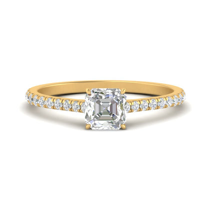 french-pave-asscher-petite-diamond-engagement-ring-in-FD9918ASRANGLE3-NL-YG