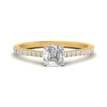 Thumbnail 2 - french-pave-asscher-petite-diamond-engagement-ring-in-FD9918ASRANGLE3-NL-YG