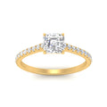 Thumbnail 4 - french-pave-asscher-petite-diamond-engagement-ring-in-FD9918ASRANGLE3-NL-YG