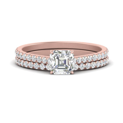 french-pave-asscher-petite-diamond-wedding-ring-set-in-FD9918ASANGLE3-NL-RG-B1