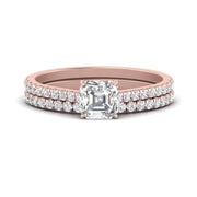 french-pave-asscher-petite-diamond-wedding-ring-set-in-FD9918ASANGLE3-NL-RG-B1