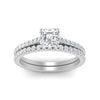 Load image into Gallery viewer, french-pave-asscher-petite-diamond-wedding-ring-set-in-FD9918ASANGLE3-NL-WG-B1