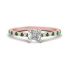 Load image into Gallery viewer, french-pave-asscher-petite-emerald-engagement-ring-in-FD9918ASRGEMGRANGLE3-NL-RG