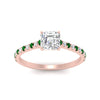 Load image into Gallery viewer, french-pave-asscher-petite-emerald-engagement-ring-in-FD9918ASRGEMGRANGLE3-NL-RG