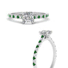 Load image into Gallery viewer, french-pave-asscher-petite-emerald-engagement-ring-in-FD9918ASRGEMGRANGLE3-NL-WG