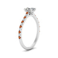 Thumbnail 46 - french-pave-asscher-petite-orange-sapphire-engagement-ring-in-FD9918ASRGSAORANGLE3-NL-WG