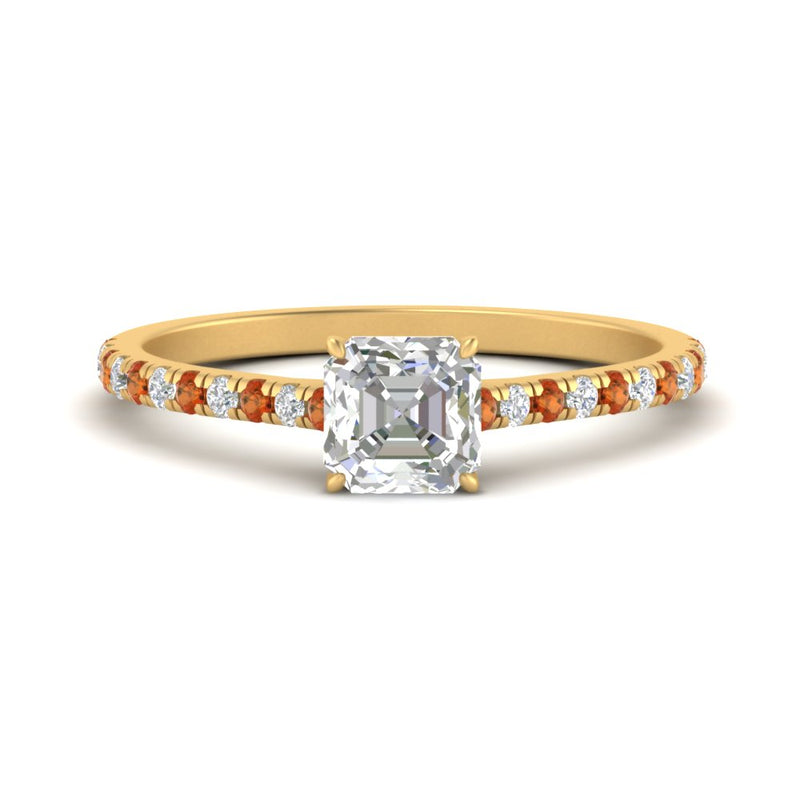 french-pave-asscher-petite-orange-sapphire-engagement-ring-in-FD9918ASRGSAORANGLE3-NL-YG