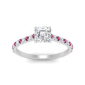 Thumbnail 41 - french-pave-asscher-petite-pink-sapphire-engagement-ring-in-FD9918ASRGSADRPIANGLE3-NL-WG