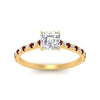 Load image into Gallery viewer, french-pave-asscher-petite-ruby-engagement-ring-in-FD9918ASRGRUDRANGLE3-NL-YG
