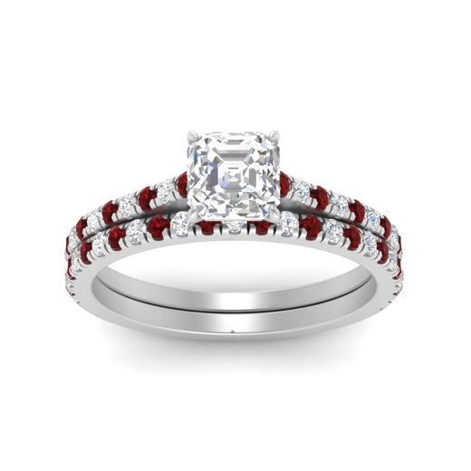 french-pave-asscher-petite-ruby-wedding-ring-set-in-FD9918ASGRUDRANGLE3-NL-WG-B1