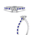 Thumbnail 35 - french-pave-asscher-petite-sapphire-engagement-ring-in-FD9918ASRGSABLANGLE3-NL-WG