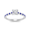 Thumbnail 37 - french-pave-asscher-petite-sapphire-engagement-ring-in-FD9918ASRGSABLANGLE3-NL-WG