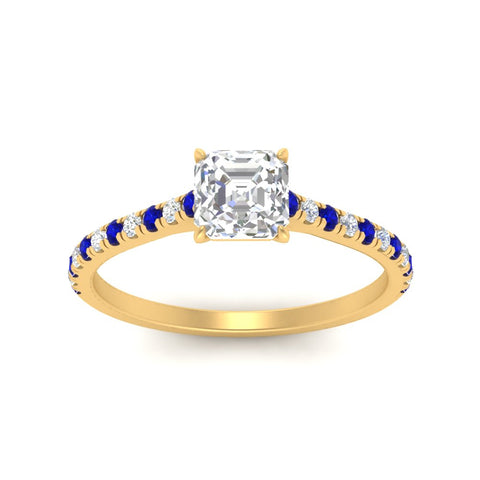 french-pave-asscher-petite-sapphire-engagement-ring-in-FD9918ASRGSABLANGLE3-NL-YG