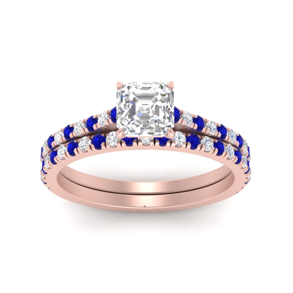 french-pave-asscher-petite-sapphire-wedding-ring-set-in-FD9918ASGSABLANGLE3-NL-RG-B1
