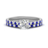 Load image into Gallery viewer, french-pave-asscher-petite-sapphire-wedding-ring-set-in-FD9918ASGSABLANGLE3-NL-WG-B1