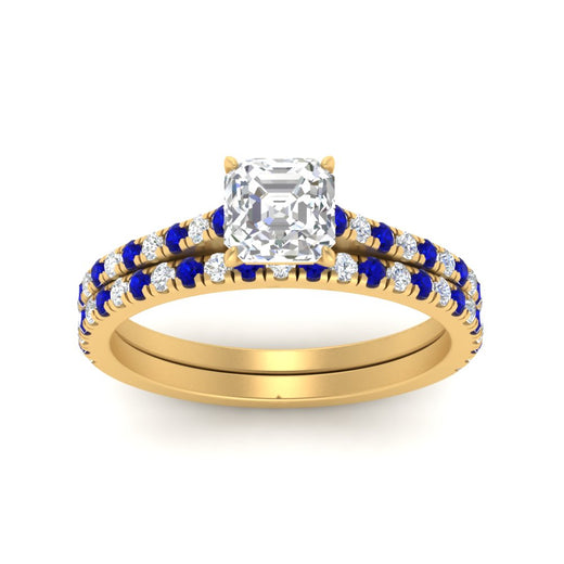 french-pave-asscher-petite-sapphire-wedding-ring-set-in-FD9918ASGSABLANGLE3-NL-YG-B1