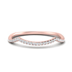 Load image into Gallery viewer, french-pave-contour-diamond-wedding-band-in-rose-gold-FD9986B2-NL-RG
