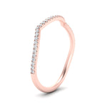 Load image into Gallery viewer, french-pave-contour-diamond-wedding-band-in-rose-gold-FD9986B2-NL-RG
