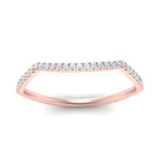 Load image into Gallery viewer, french-pave-contour-diamond-wedding-band-in-rose-gold-FD9986B2-NL-RG
