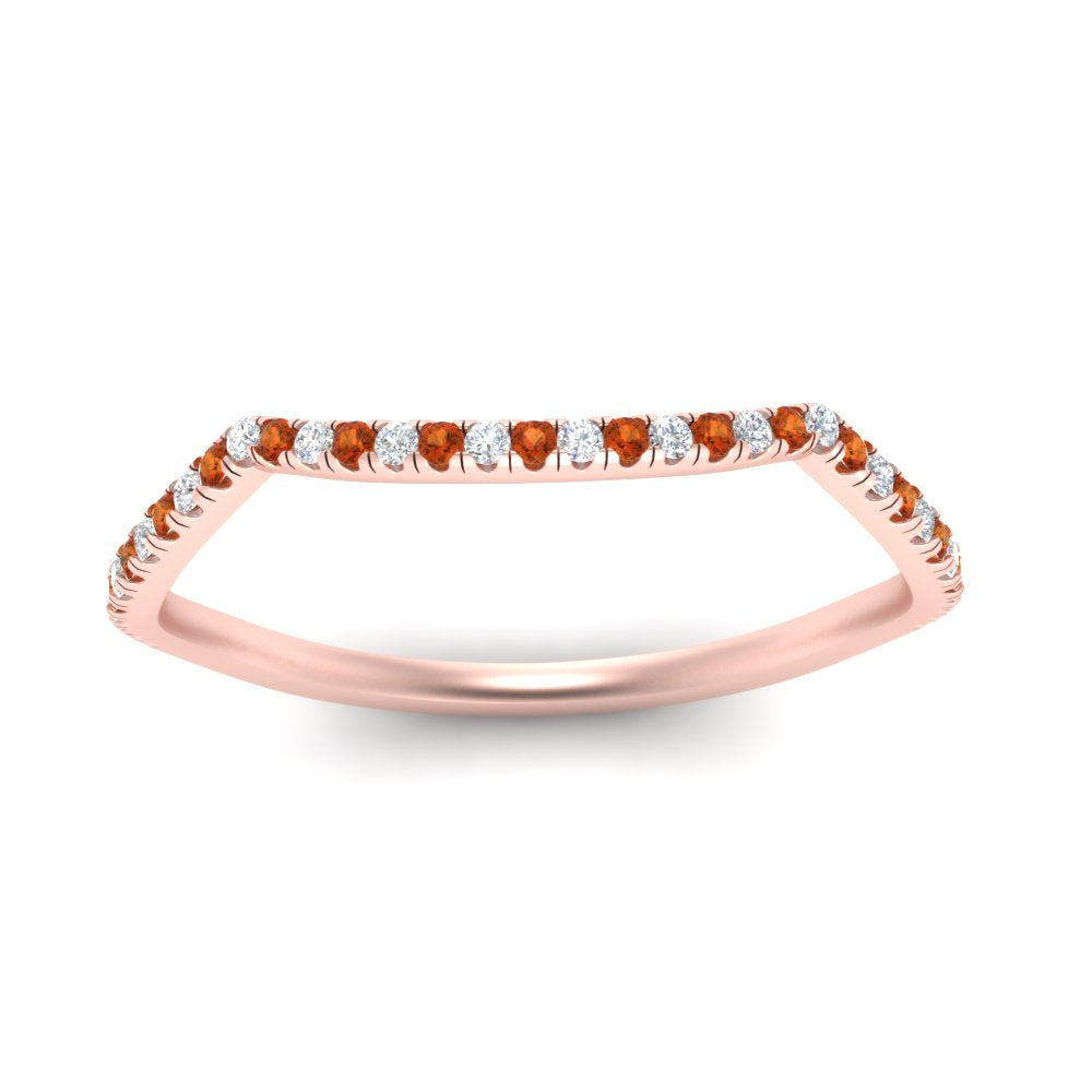 french-pave-contour-orange-sapphire-wedding-band-in-rose-gold-FD9986B2GSAOR-NL-RG