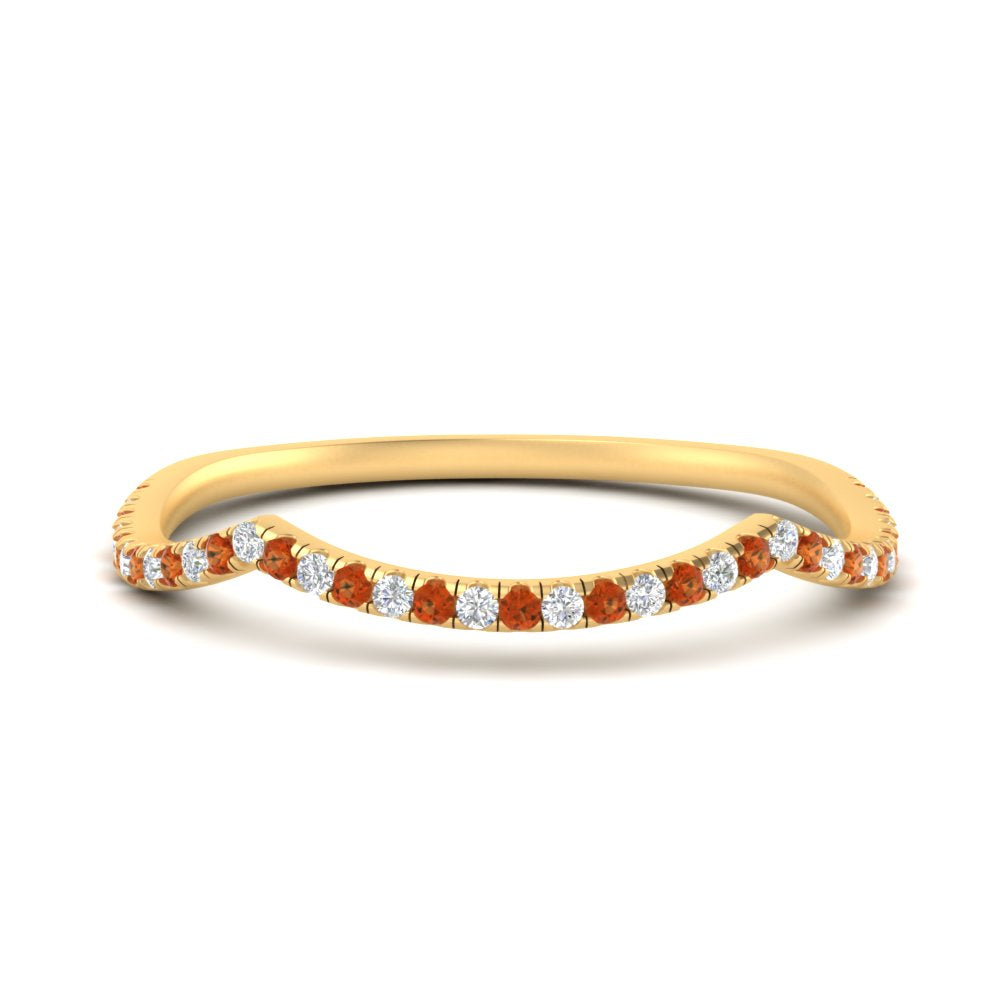 french-pave-contour-orange-sapphire-wedding-band-in-yellow-gold-FD9986B2GSAOR-NL-YG